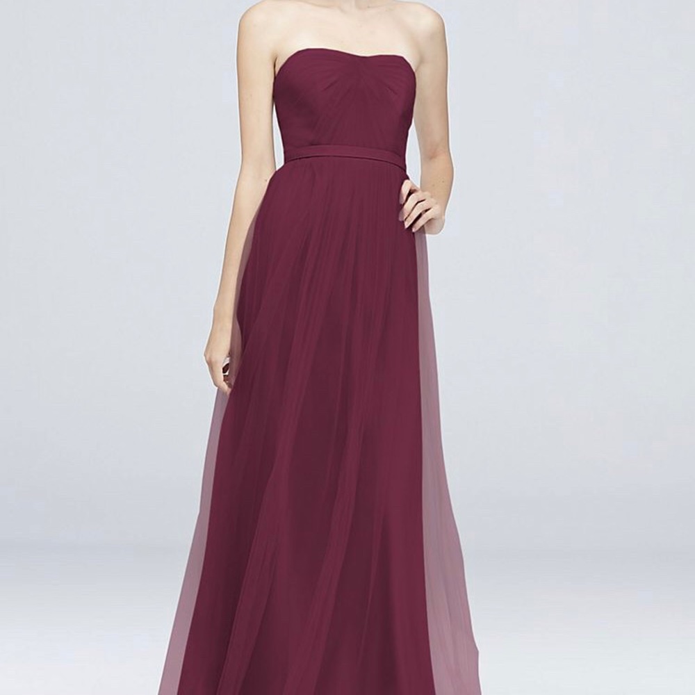 2 Bridesmaid dresses - mesh, convertible.